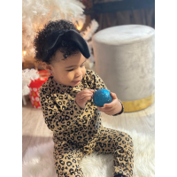 Setje met luipaard print 