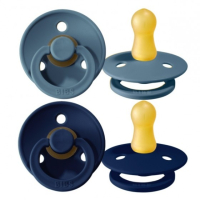 Bibs fopspeentje 2 pack  Deep space/Petrol - maat 2