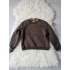 Sweater khaki leopard