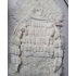 Sweater knitted wit