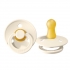 Bibs Fopspeen ivory/sage maat 1